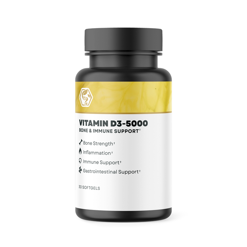 Vitamin D3 5000 iu, 30 ct
