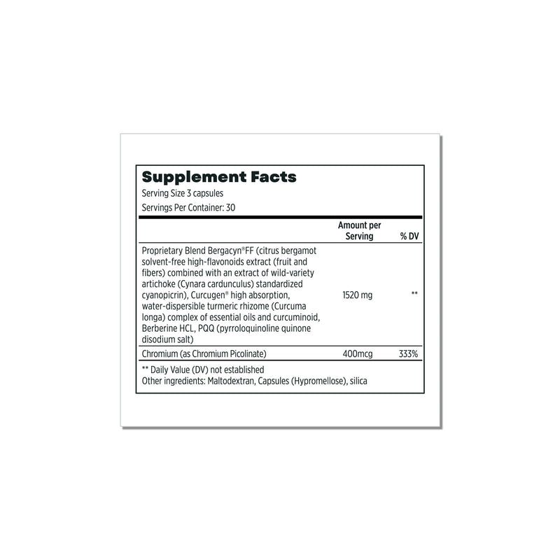 MetaVasc™️ Supplement Facts